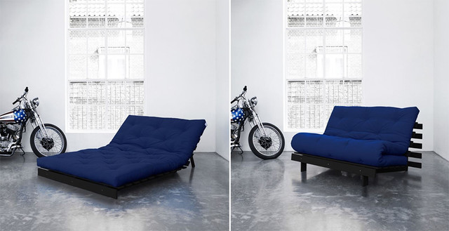 Sofa rozkładana z materacem futon
