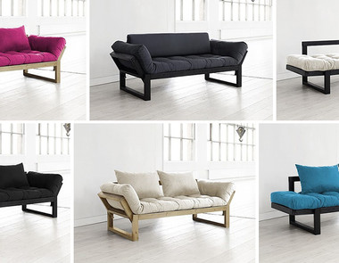 Sofa rozkładana z materacem futon Sofa rozkładana z materacem futon