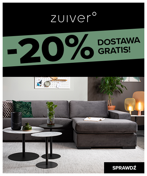 ZUIVER -20% dostawa gratis